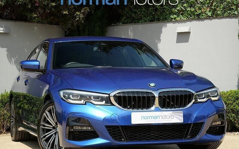 Blue Used 2022 BMW 320 M Sport Sedan | £25,995 (Fair price) - Image 1/2
