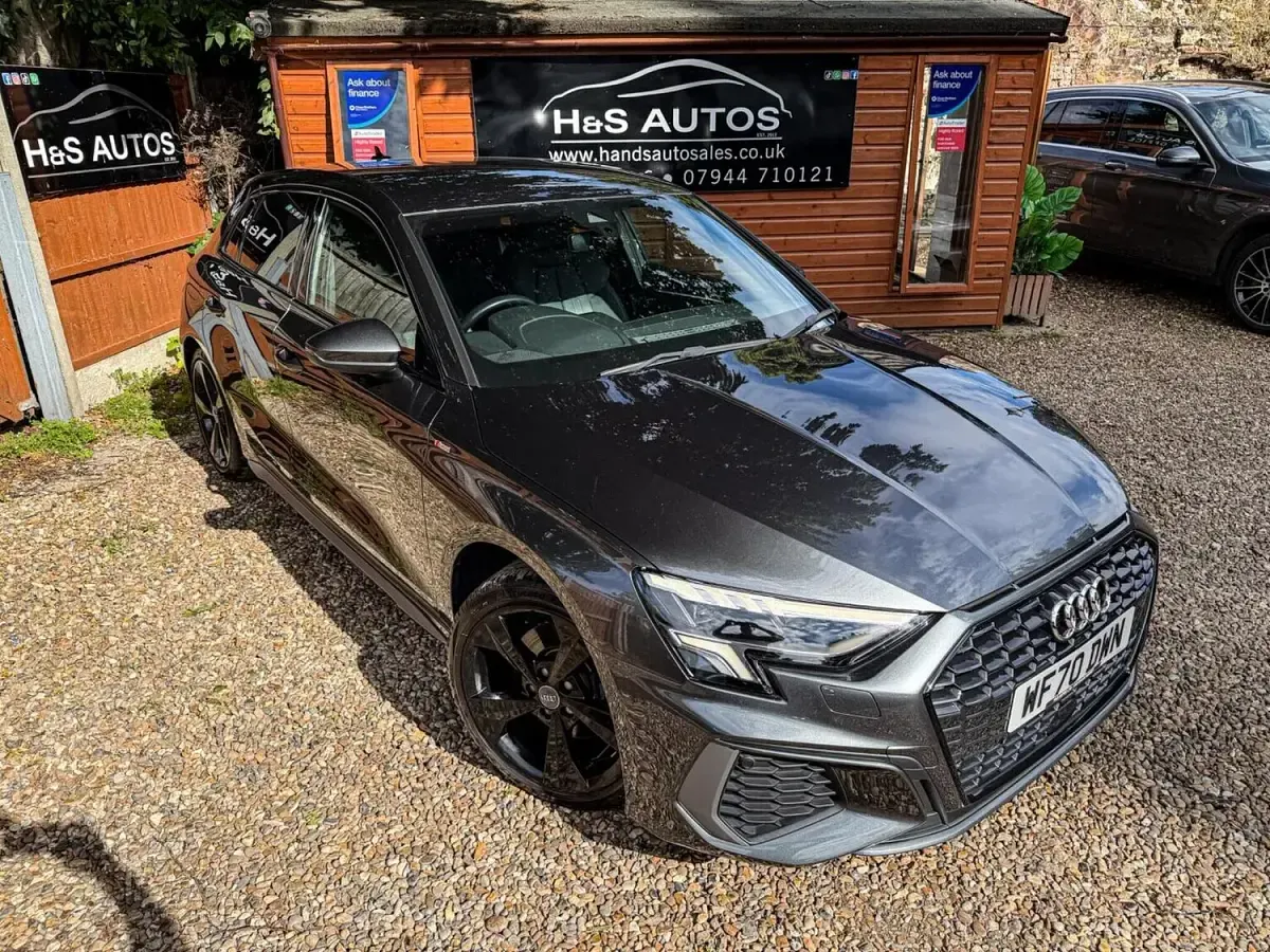 Used Audi A3 Sportback S-Line 150 HP (110 kW) 2020 Grey Hatchback