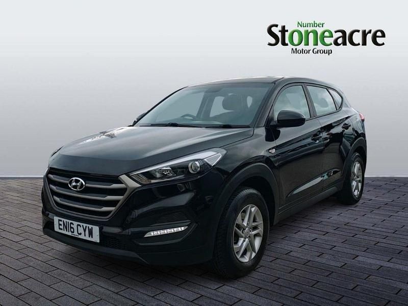 Used Hyundai Tucson 132 HP (97 kW) 2016 Black SUV