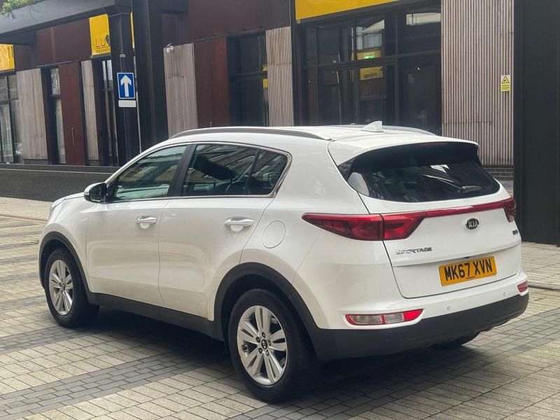 Begagnad Kia Sportage 2017 Vit SUV