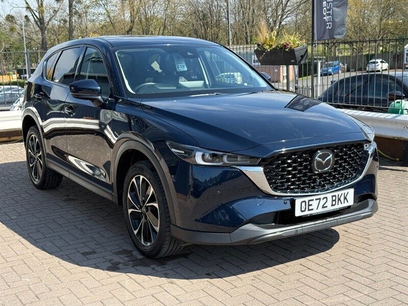 Blue Used 2022 Mazda CX-5 Inclusive SUV | £21,599 (Fair price) - Image 1/4