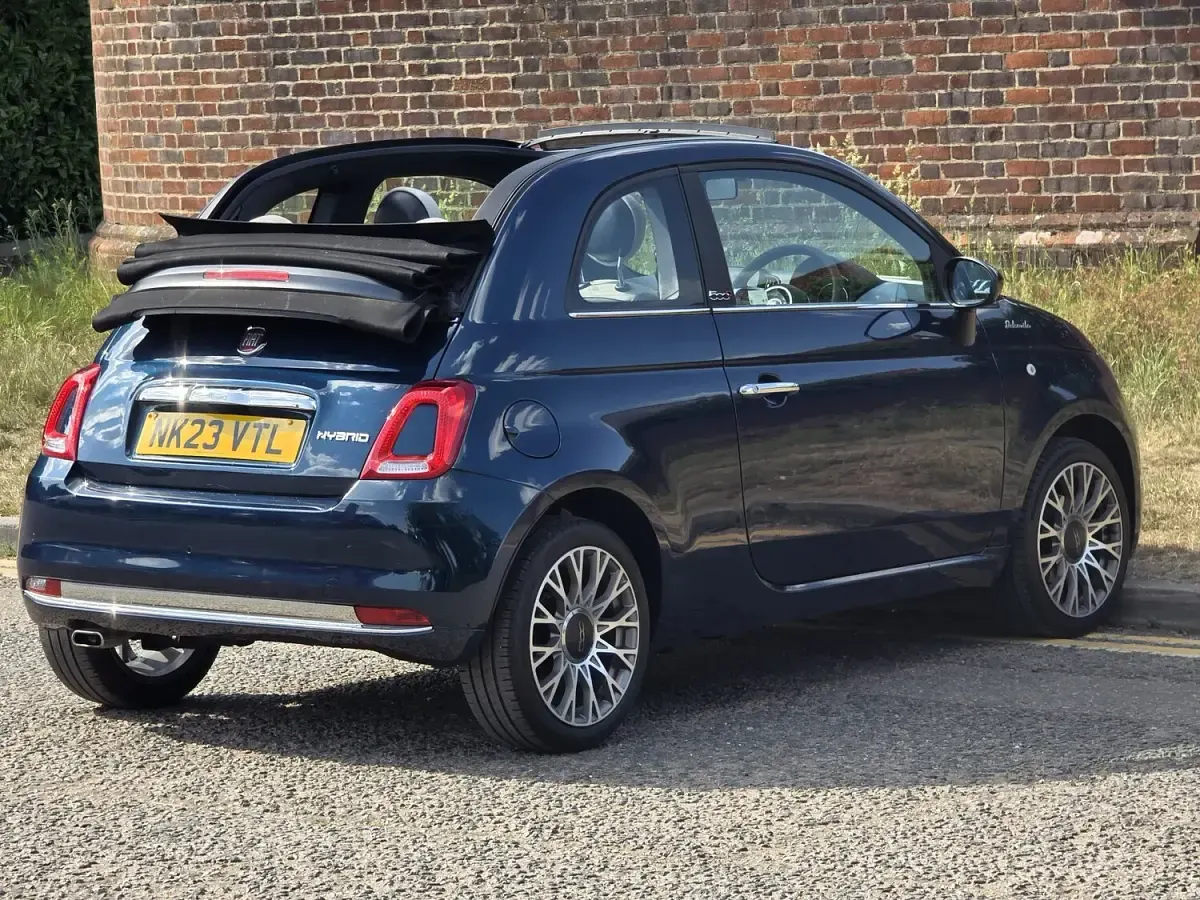 Used Fiat 500 Dolcevita 2023 Blue Cabriolet