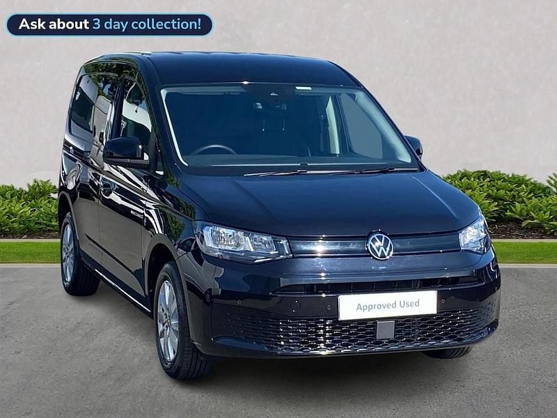 Black Used 2024 VW Caddy Pro MPV | £23,799 (Good price) - Image 1/4