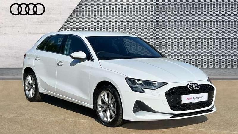 White Used 2025 Audi A3 e-tron Sport Hatchback | £27,990 (Fair price) - Image 1/4