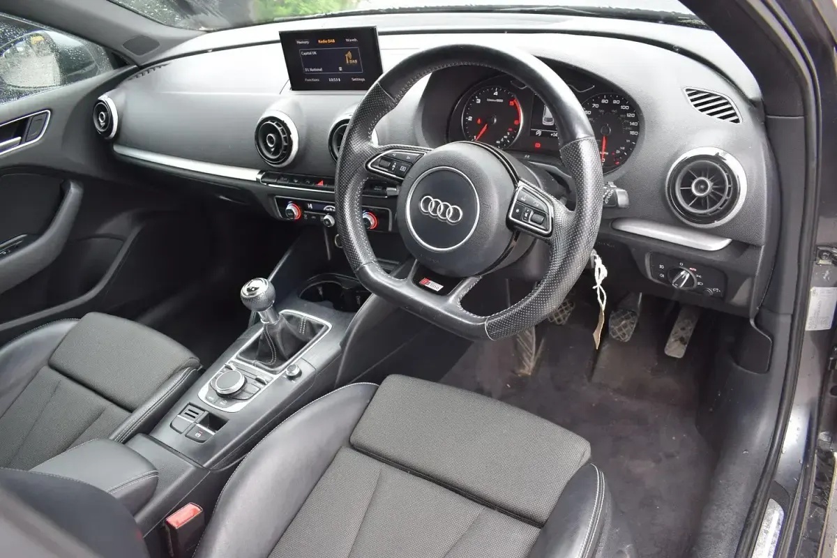 Used Audi A3 S-Line 2014 Grey Hatchback