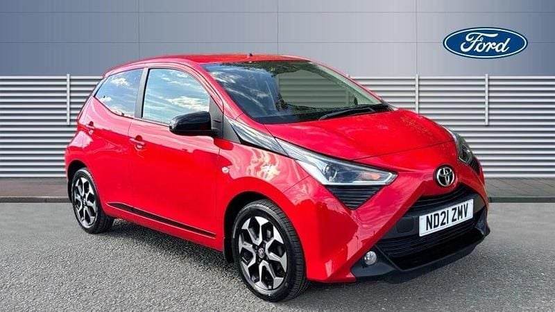 Red Used 2021 Toyota Aygo Trend Hatchback | £10,227 (Fair price) - Image 1/3