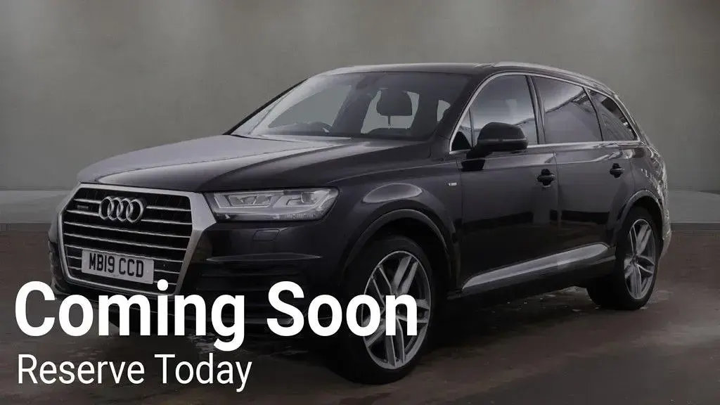 Used Audi Q7 S-Line 286 HP (210 kW) 2019 Black SUV