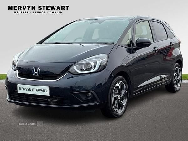 Used Honda Jazz Hybrid 109 HP (80 kW) 2022 Blue Hatchback