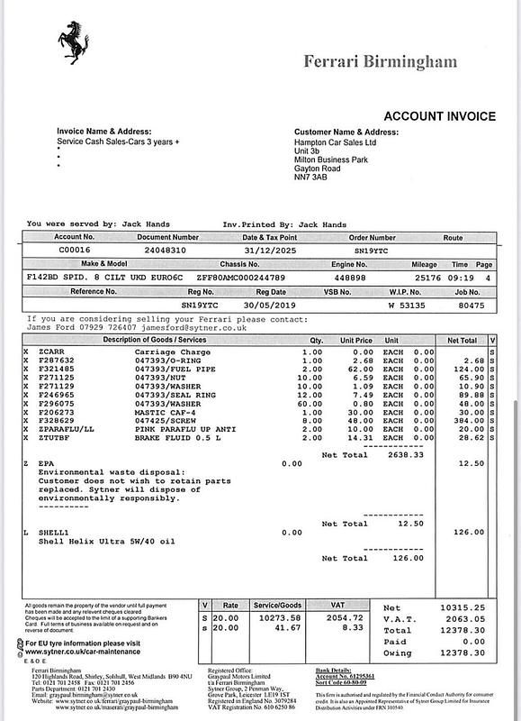 Used Ferrari 488 670 HP (492 kW) 2019 Red Cabriolet