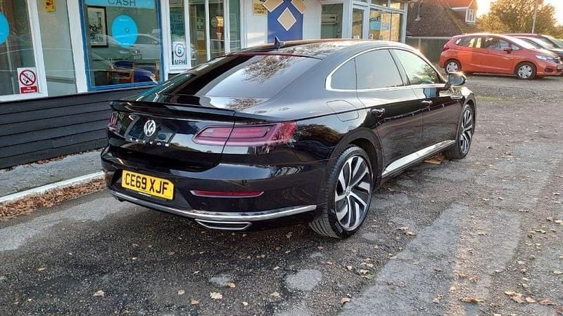 Used VW Arteon R-line 190 HP (139 kW) 2019 Black Hatchback