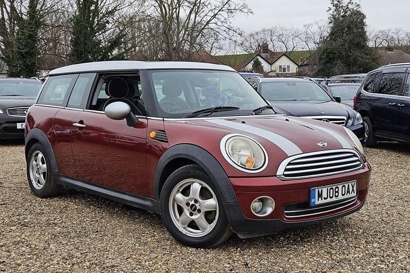 Used Mini Cooper Clubman 2008 Red Estate