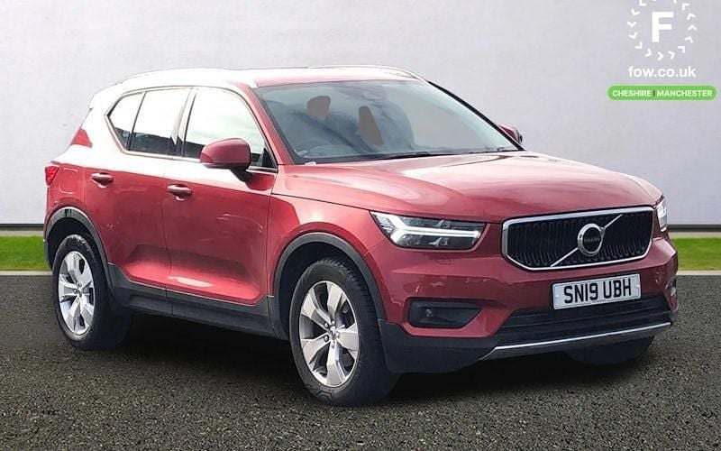 Red Used 2019 Volvo XC40 Momentum SUV | £18,599 (Fair price) - Image 1/3