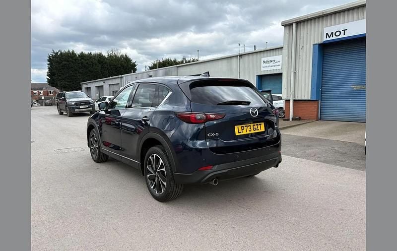 Used Mazda CX-5 Exclusive-Line 165 HP (121 kW) 2024 Blue SUV