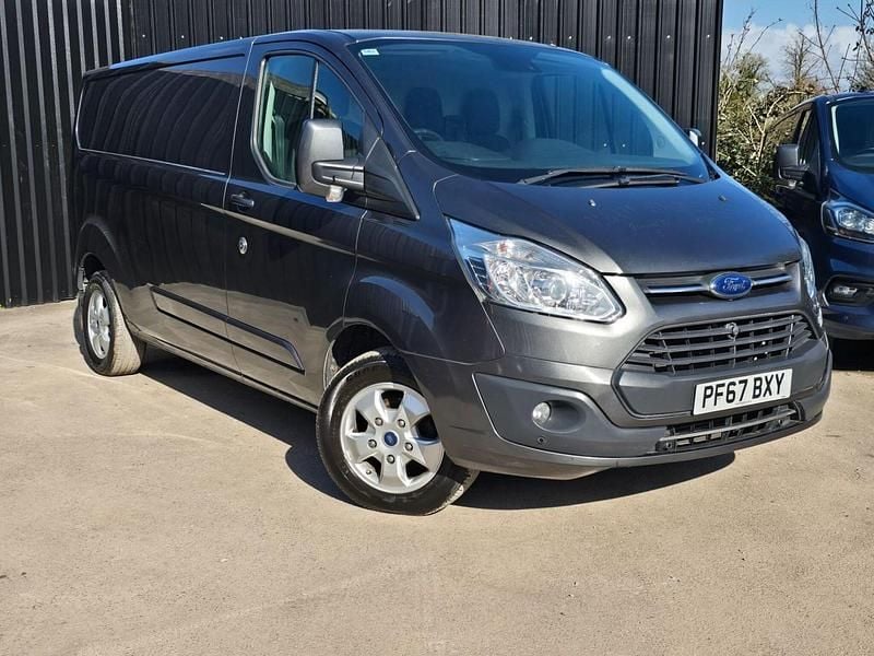 Used Ford Transit Custom Limited 170 HP (125 kW) 2018 Grey Van