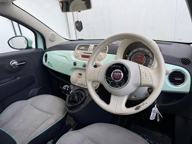Used Fiat 500 Lounge 2015 Green Hatchback