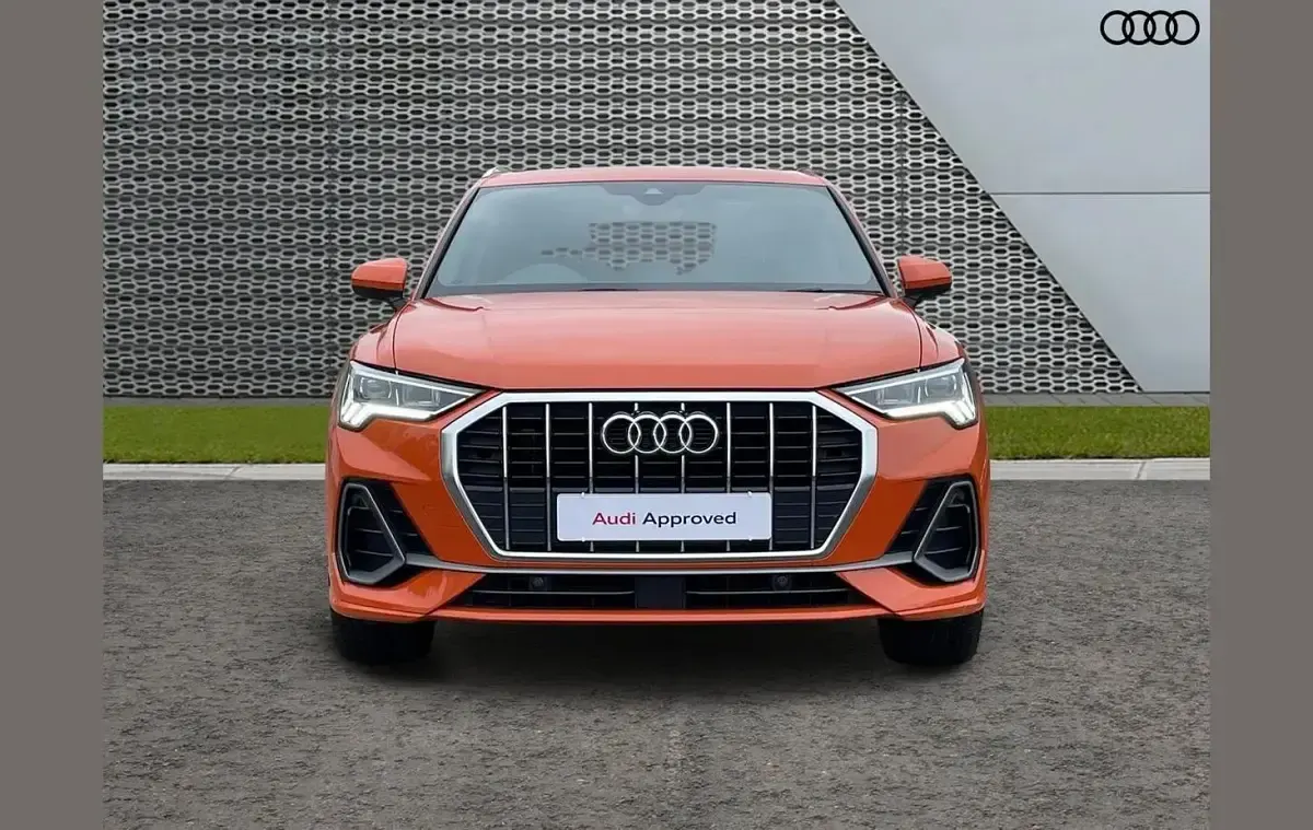 Used Audi Q3 S-Line 150 HP (110 kW) 2022 Orange SUV