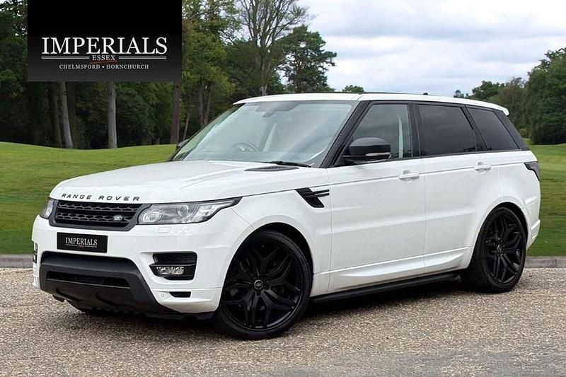 White Used 2015 Land Rover Range Rover Sport Autobiography Dynamic SUV | £21,948 (A bit pricey) - Image 1/1