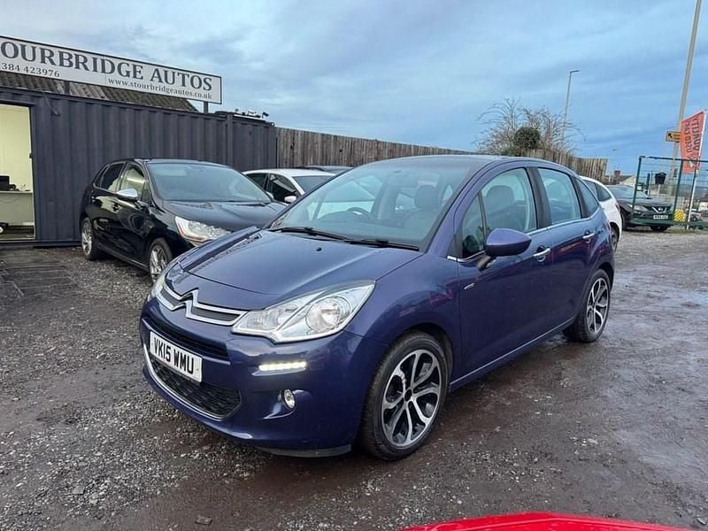 Blue Used 2015 Citroën C3 Exclusive Hatchback | £2,795 (Fair price) - Image 1/4