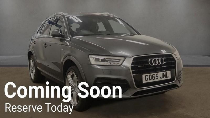 Grey Used 2015 Audi Q3 S-line plus SUV | £9,500 (Fair price) - Image 1/4