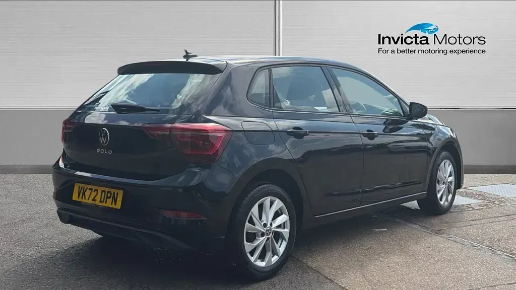 Used VW Polo Style 95 HP (69 kW) 2022 Black Hatchback