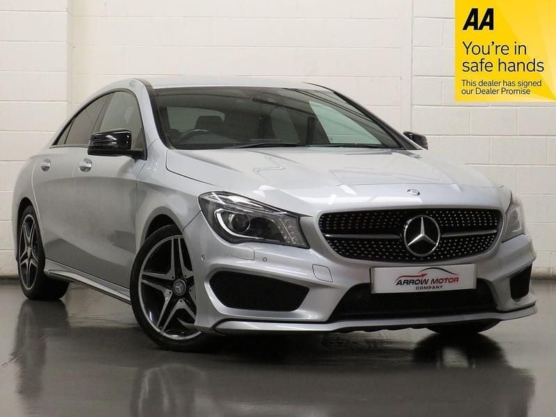 Silver Used 2013 Mercedes CLA220 AMG Sedan | £10,749 (Fair price) - Image 1/4
