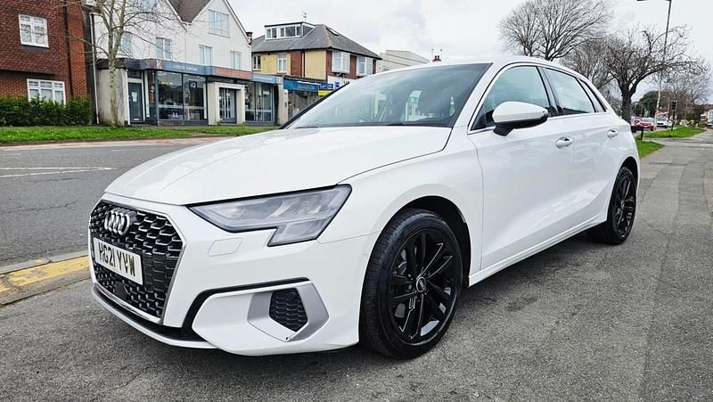 Used Audi A3 Sport 2021 White Sedan