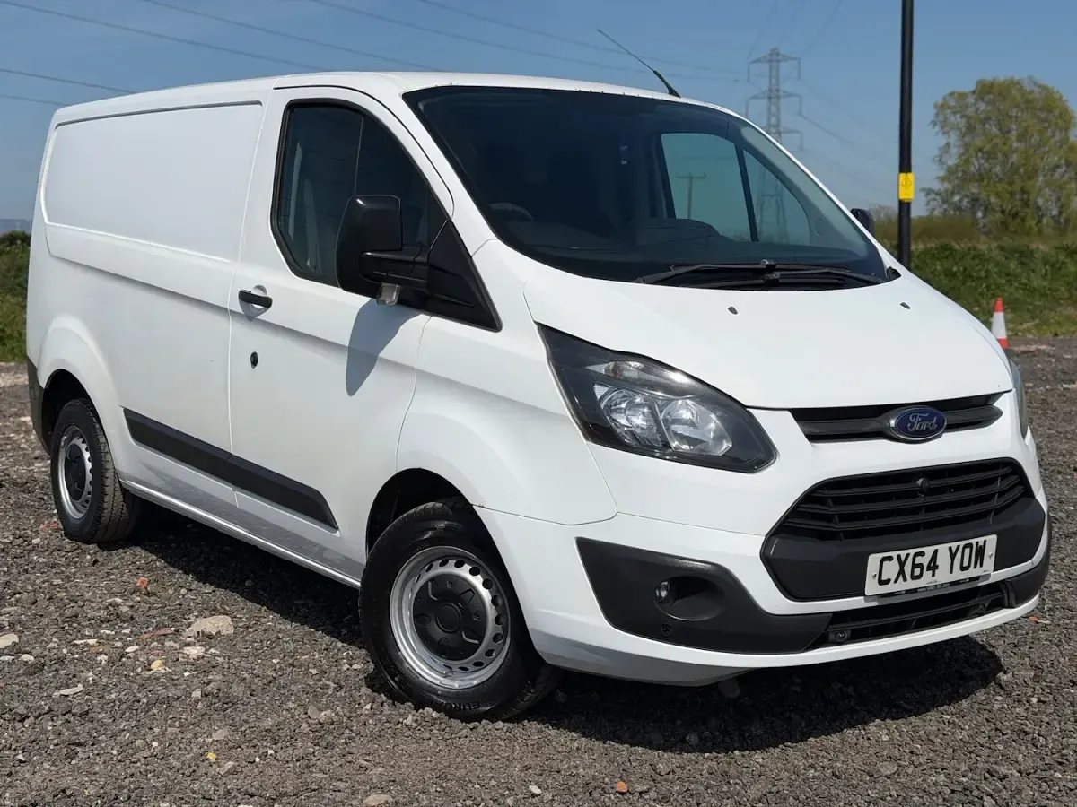 Used Ford Transit Custom 125 HP (91 kW) 2014 White Van