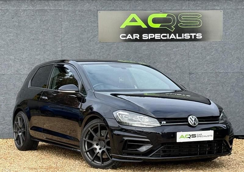 Black Used 2017 VW Golf VII R Hatchback | £17,995 (Fair price) - Image 1/4
