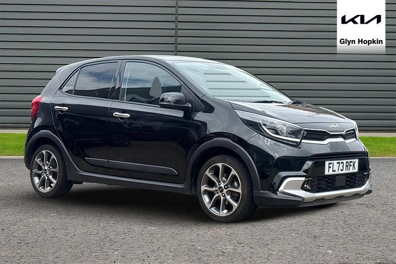 Black Used 2024 Kia Picanto X-Line Hatchback | £16,602 (Fair price) - Image 1/4