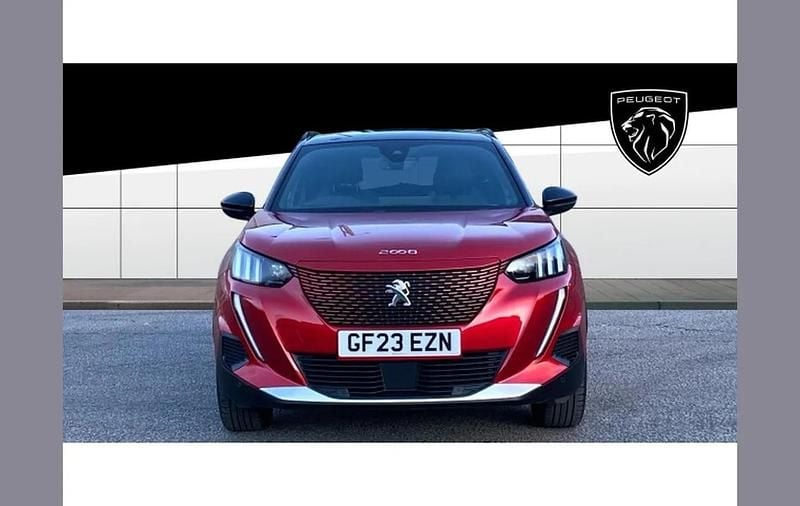 Used Peugeot e-2008 GTi 100 kW (136 HP) 2023 Red SUV
