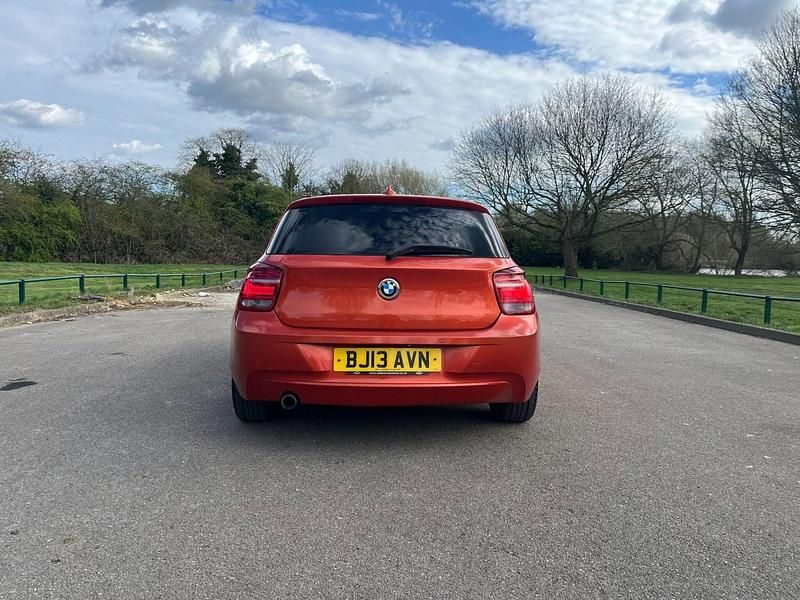 Used BMW 116 Efficient Dynamics 2013 Orange Hatchback