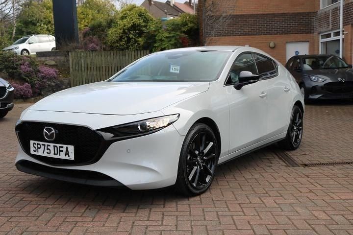 Used Mazda 3 Homura-Line 140 HP (102 kW) 2025 White Hatchback