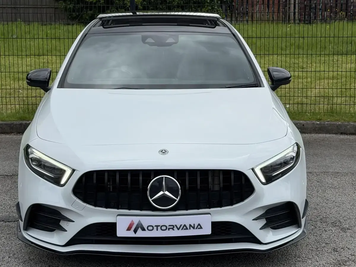 Used Mercedes A35 AMG Premium Plus 2019 White Hatchback
