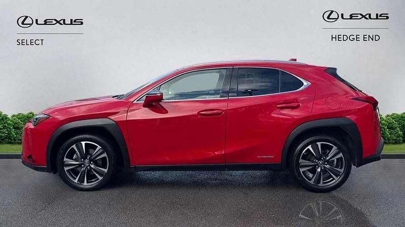 Used Lexus UX 250h 181 HP (133 kW) 2020 Red SUV