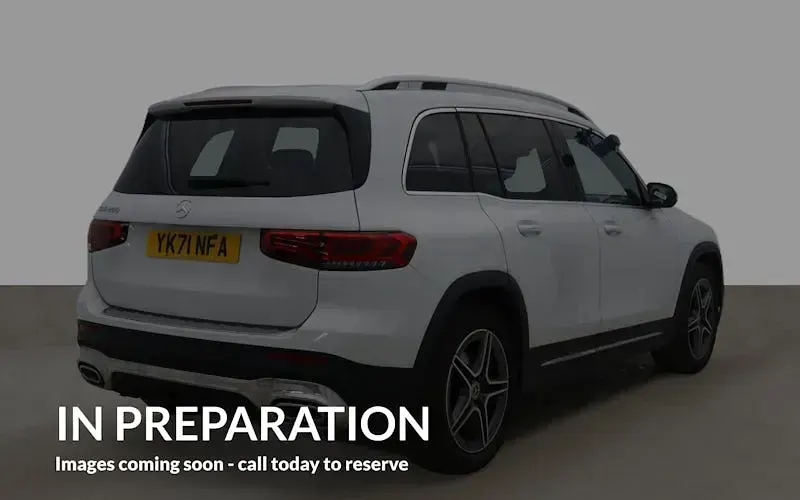 Used Mercedes GLB200 AMG line 163 HP (119 kW) 2021 White SUV