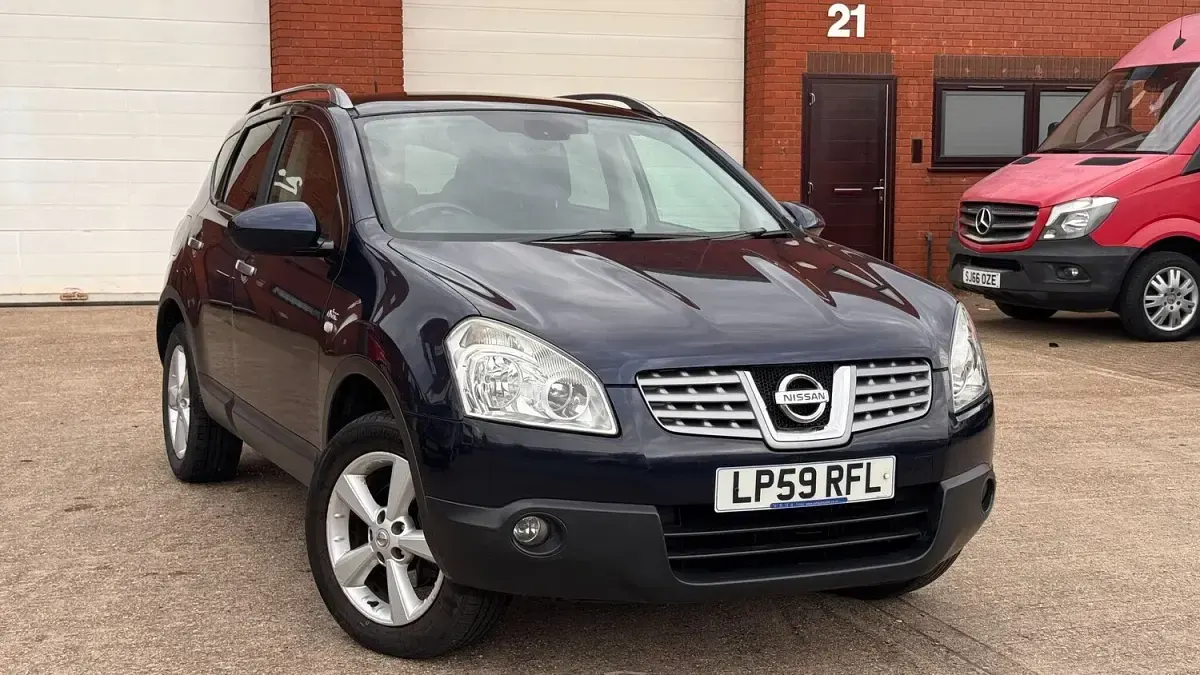 Used Nissan Qashqai N-TEC 141 HP (103 kW) 2010 Blue SUV