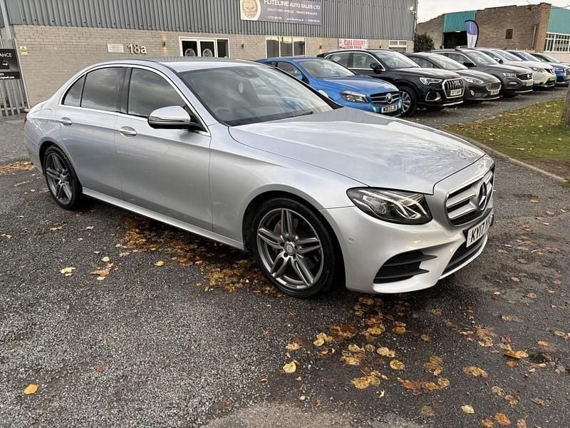 Silver Used 2017 Mercedes E220 AMG line Sedan | £9,495 (Super price) - Image 1/4