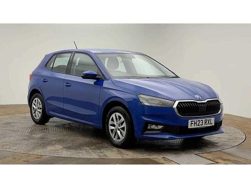 Used Skoda Fabia Comfort 80 HP (58 kW) 2023 Blue Hatchback