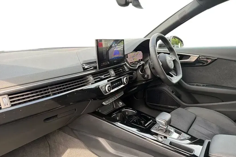 Used Audi A4 Black Edition 150 HP (110 kW) 2024 Ascari blue Sedan