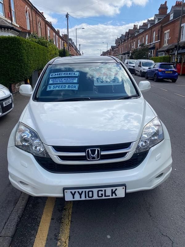 Used Honda CR-V EX 2010 White SUV