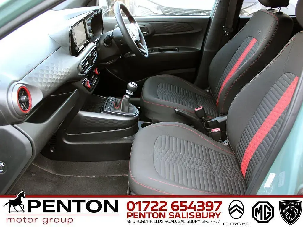 Used Hyundai i10 N Line 98 HP (72 kW) 2024 Green Hatchback