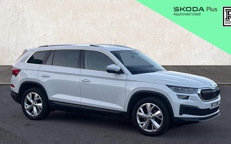 White Used 2021 Skoda Kodiaq SE L SUV | £25,400 (A bit pricey) - Image 1/3