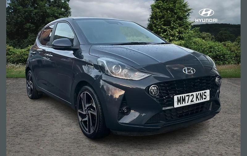 Grey Used 2022 Hyundai i10 Premium Hatchback | £13,065 (Fair price) - Image 1/4