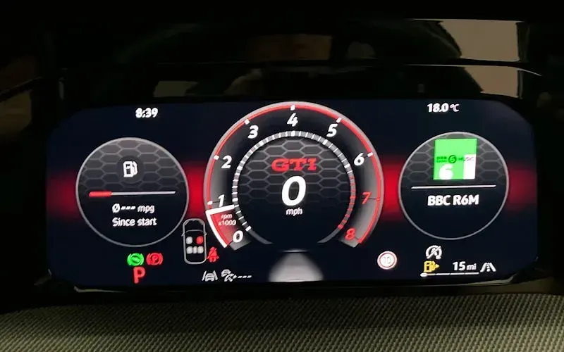 Used VW Golf VIII GTI 265 HP (194 kW) 2025 Black Hatchback
