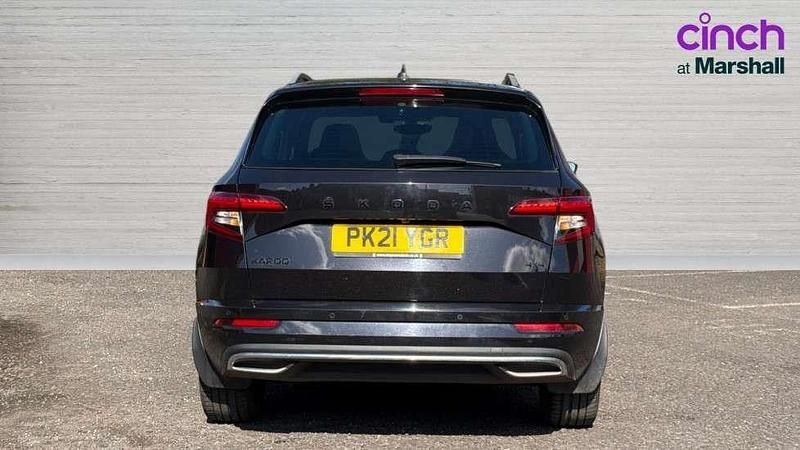 Used Skoda Karoq SportLine 150 HP (110 kW) 2021 Black SUV