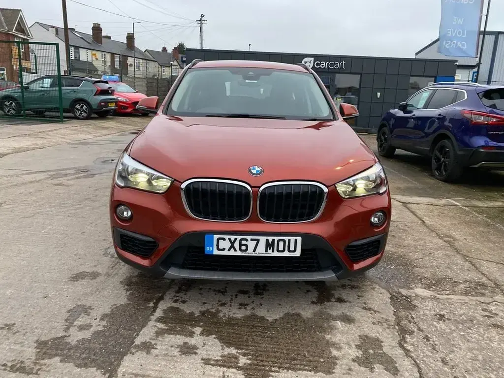 Used BMW X1 Comfort Edition 150 HP (110 kW) 2017 Orange SUV