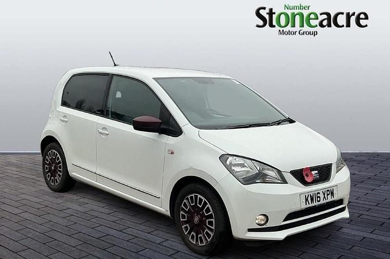 Used Seat Mii MANGO Limited 75 HP (55 kW) 2016 White Hatchback