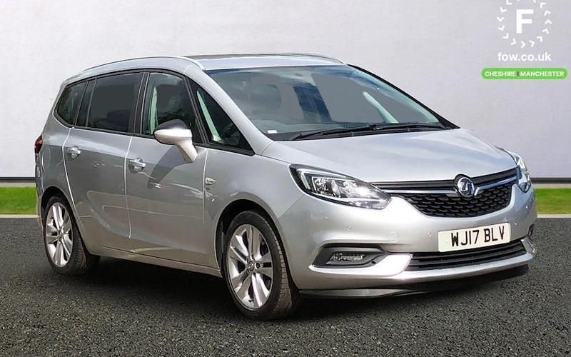 Silver Used 2017 Vauxhall Zafira Tourer SRi MPV | £9,799 (Fair price) - Image 1/4