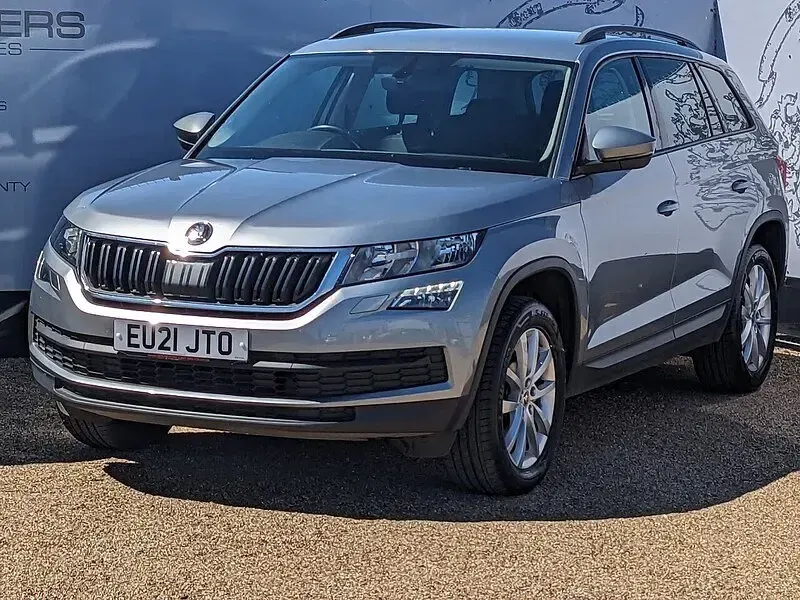 Używany Skoda Kodiaq SE 150 KM (110 kW) 2021 Szary SUV