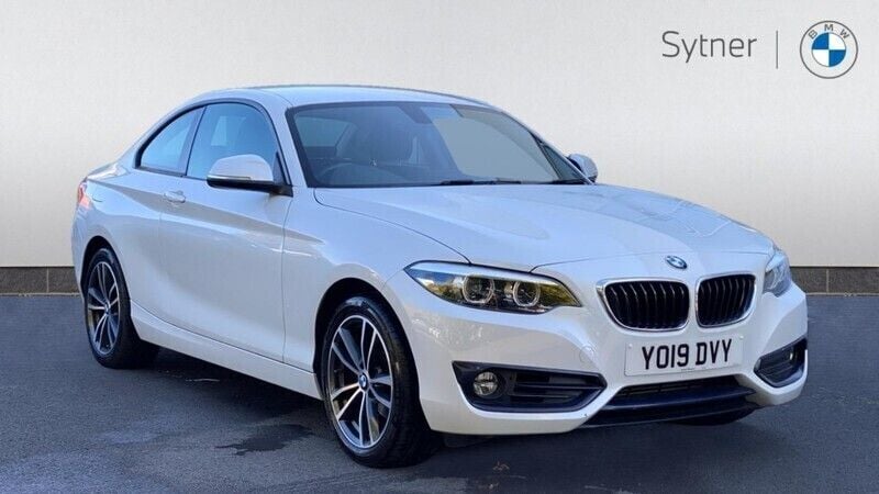 White Used 2019 BMW 218 Sport Line Coupe | £13,500 (Super price) - Image 1/4